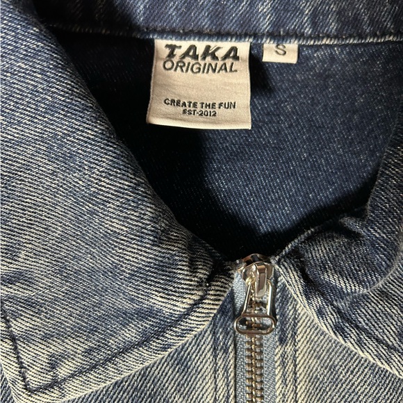 Taka Original Good Vibes Only denim Jacket - Picture 4 of 4